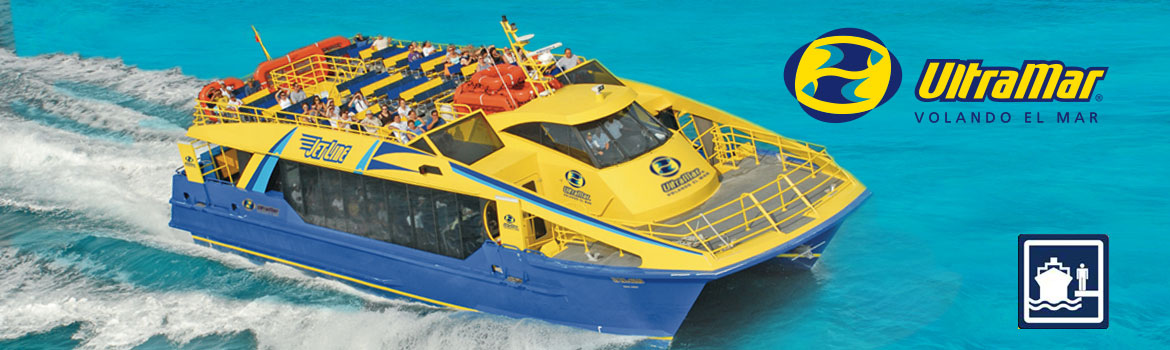 Ultramar ferry to Isla Mujeres